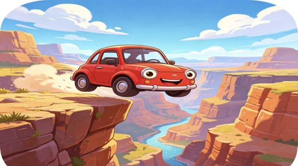 Cliff Car Rush cover artwork