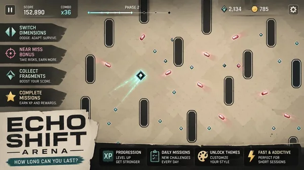 Echo Shift Arena cover artwork
