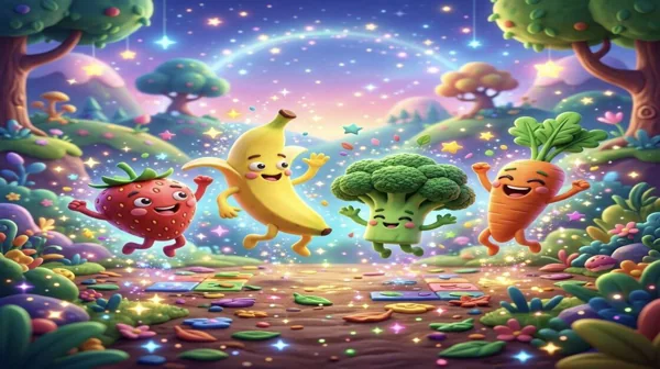 Fruit & Veggie Match cover artwork