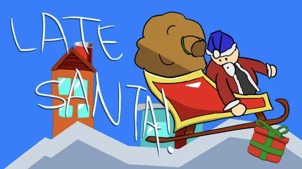 Late Santa! cover artwork