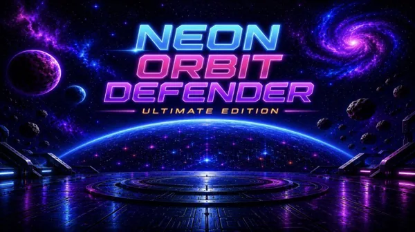 Neon Orbit Defender - Ultimate Edition cover artwork